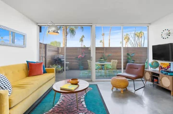 Ferienwohnung Glam Mid Century Mod Palm Springs Exterior foto